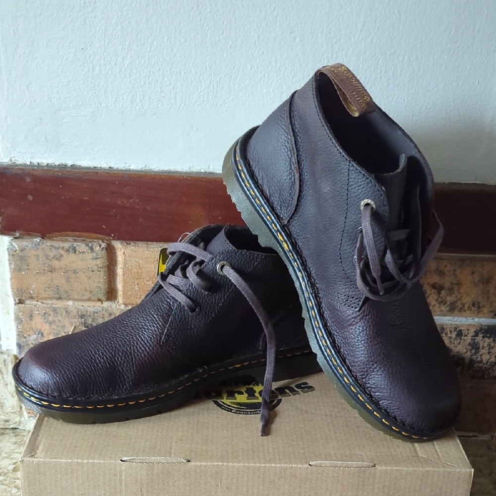 Dr. Martens Dark Brown Chukka Boots, NWT